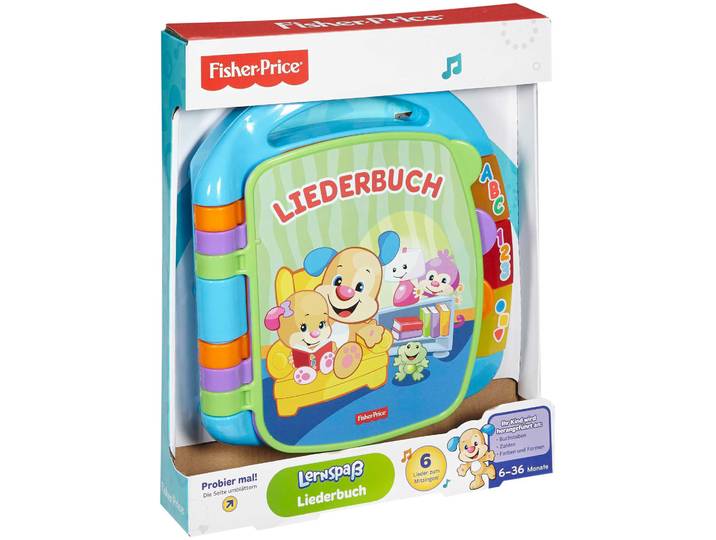 Fisher Price Lernspass Liederbuch Deutsch
