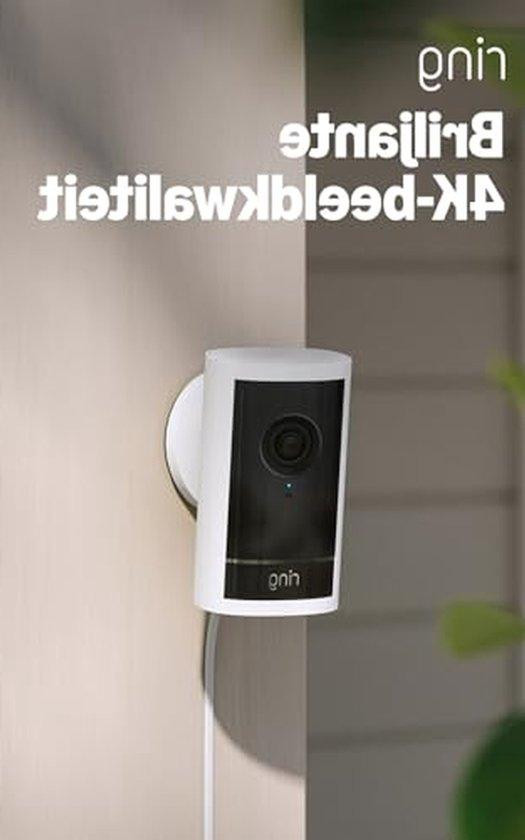 Ring Buitencamera Pro - Beveiligingscamera voor buiten - 4K Retinal - 10x Zoom - Zwart