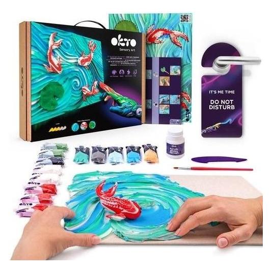 Creative Kit Creating Masterpieces with Kio Carps / Carps with Kio 30x40cm 10002 (OKT5344)