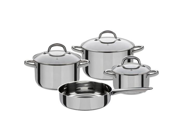 Kochtopfset Montreal Edelstahl, rostfrei, 4-teilig