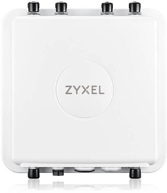 Zyxel WAX655E Borne d'accès sans fil 802.11ax 4x4 Outdoor Access Point external Antennas WiFi 6 : Connexions plus rapides et intuitives pour tous.