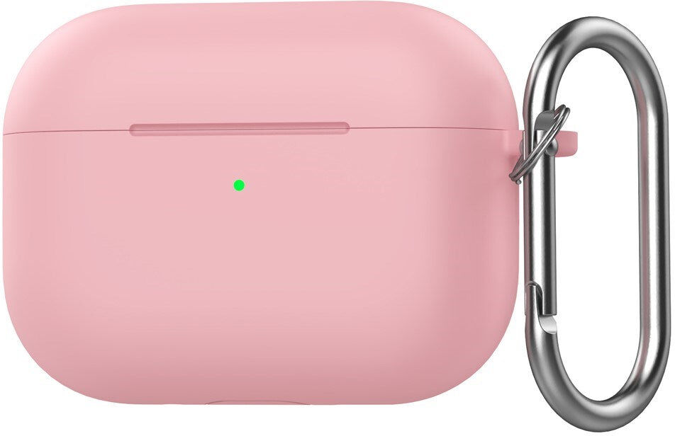 INCOVER Silikone Cover til Apple AirPods Pro (3. gen.) - Karabinhage - Lyserød