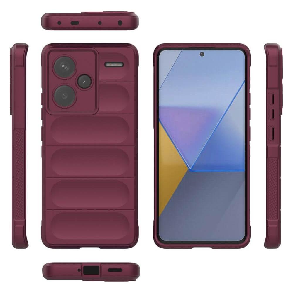 Cover-Discount Xiaomi Redmi Note 13 Pro+ - Rugged Cover weinrot (Xiaomi Redmi Note 13 Pro+) (660163567B)