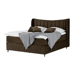 Kings and Queens Boxspringbett  Uldur ¦ braun ¦ Maße (cm): B: 194 H: 122