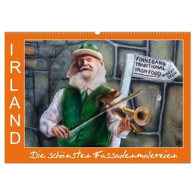 IRLAND - Die schönsten Fassadenmalereien (Wandkalender 2027 DIN A2 quer), CALVENDO Monatskalender