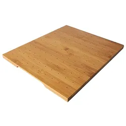 PAPSTAR Tray für Fingerfood-Picker, Bambus "pure" 25 cm x 30 cm