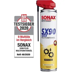 SONAX SX90 PLUS Easy Spray 400ml Multifunktionsöl Rostlöser Kontaktspray