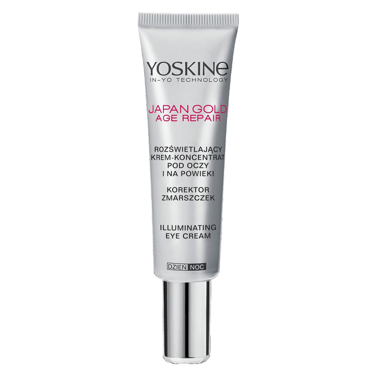 Yoskine Crema Contorno Occhi Giapponese Oro (Augenpflege Crème, 15 ml, Tag + Nacht) (62371261)