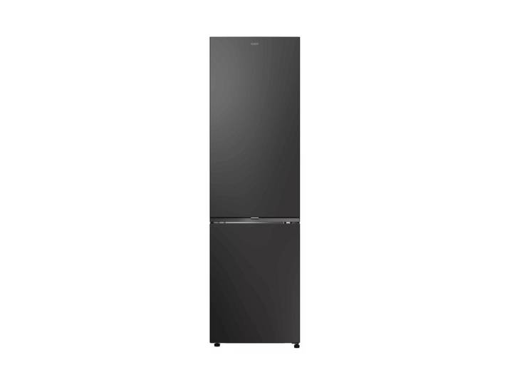 Réfrigérateur Combiné 60cm 409l Nofrost Noir Mat - Candy - Ecn2cqteb206