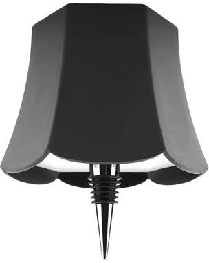 Inspired Living Premium Wireless Bottle Lamp Rechargeable 3 Color Portable LED Table Lamp With Touch Dimming black E