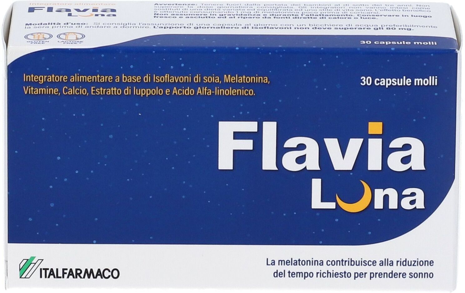 ITALFARMACO SpA Flavia Luna, 30 Capsule Molli