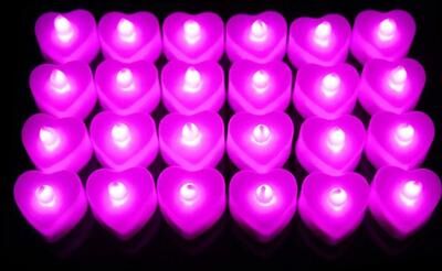 Uplift Treasures LED Flameless Flickering Tealight Candles For Home Decor style a 4 4pcs