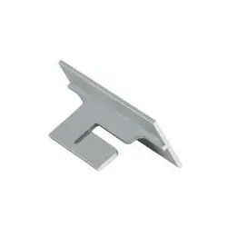 Brumberg 53093260 Sichtverbinder zu Wandprofil 53751, silber