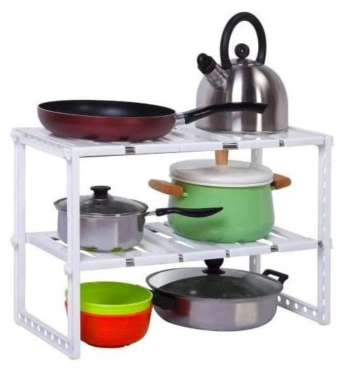 Multifunctioneel keukenkastje met 2 planken