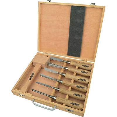 Brüder Mannesmann Schnitzwerkzeugsatz, 7-teilig | M66107