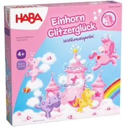 HABA Einhorn Glitzerglück – Wolkenstapelei