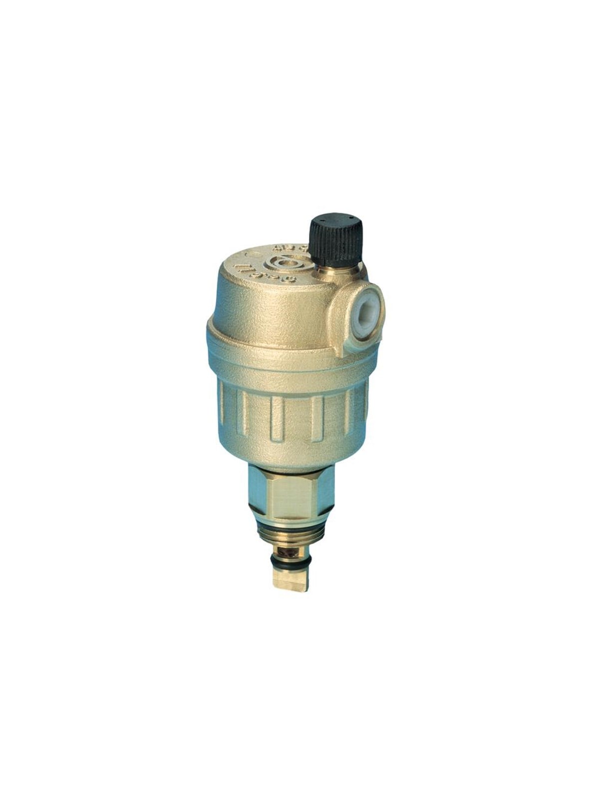 Pettinaroli Automatic air vent with non-return stop valve 1/2