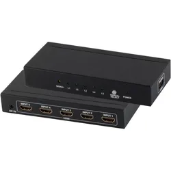 Shiverpeaks SHVP 05-02005 - HDMI Switch 5x Buchse auf Buchse 4K2K 3D, Switch Box