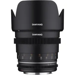 Samyang 50mm T1.5 MK2 MFT (Micro Four Thirds, APS-C / DX, Micro Four Thirds, Vollformat), Objektiv, Schwarz