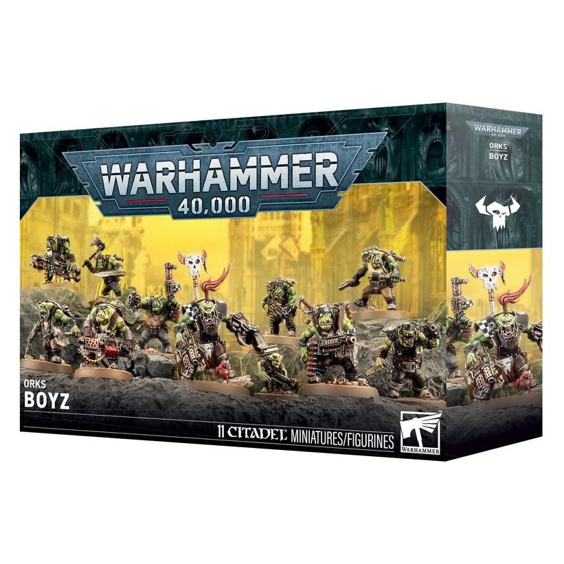 Games Workshop Warhammer 40.000 Ork Boyz (Kunststoff) (GW50-80-CH)