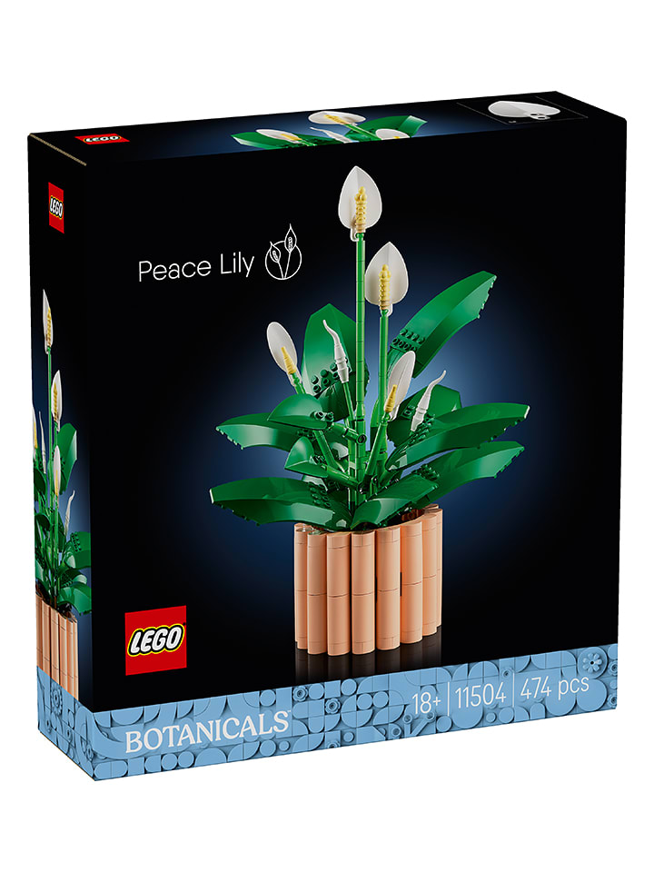LEGO® Botanicals: Friedenslilie - ab 18 Jahren - onesize