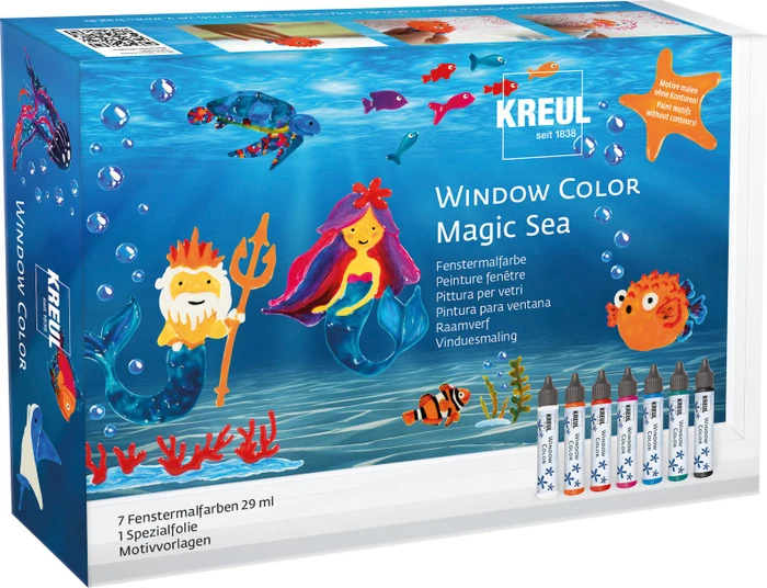 KREUL Magic Sea Fensterfarben-Set