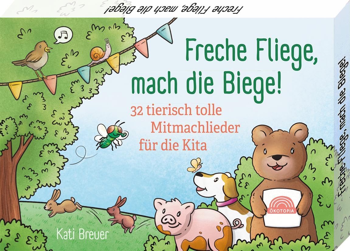 Kati Breuer - Freche Fliege, mach die Biege! - 32 tierisch tolle Mitmachlieder für die Kita (Sprachförderkarten) - Preis vom 06.10.2026 07:26:00 h