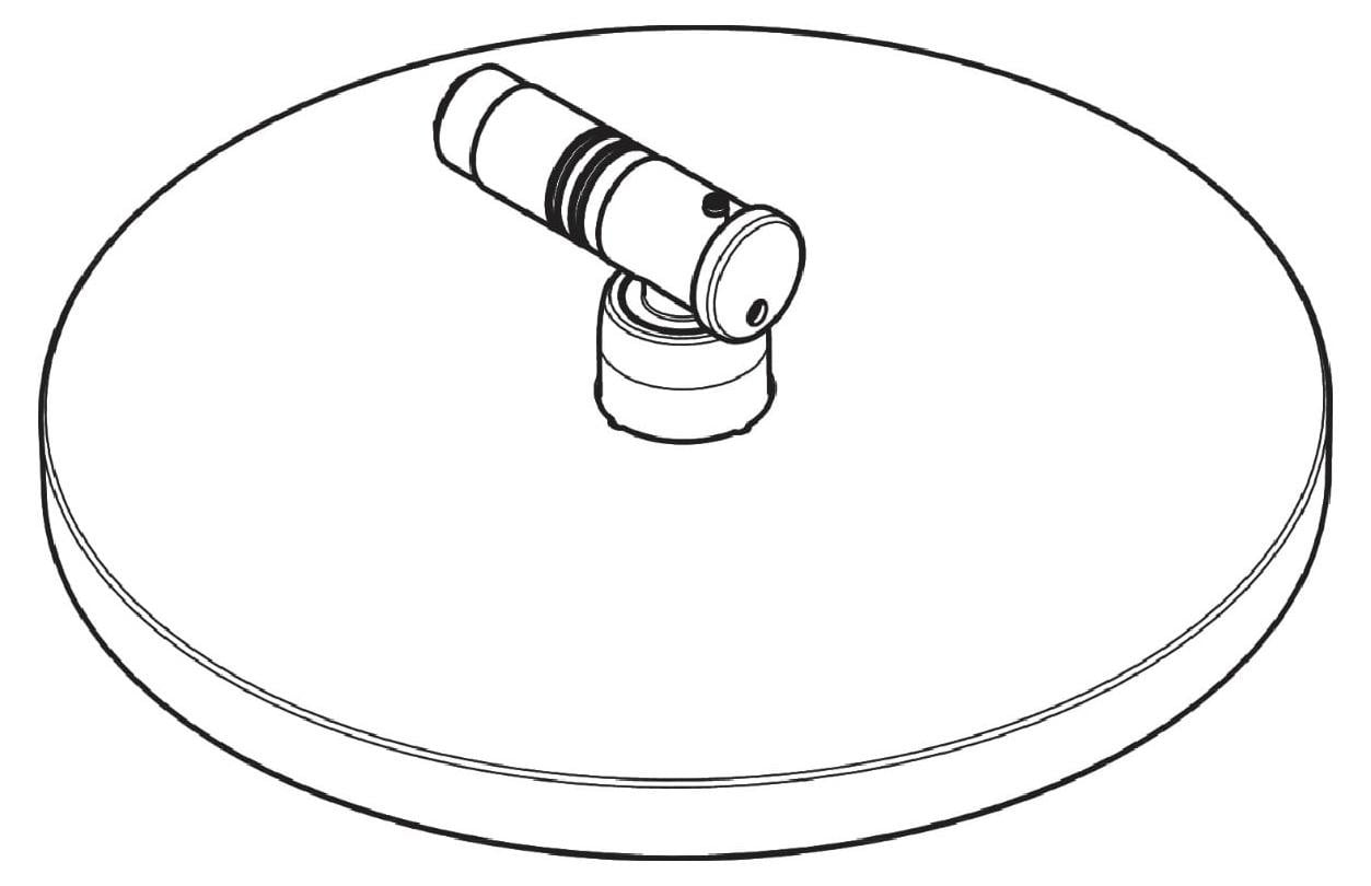 Hansgrohe douchekop, chroom, diameter: 24 cm