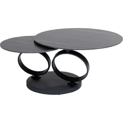 KARE DESIGN Couchtisch Beverly 85504 Keramik Schwarz