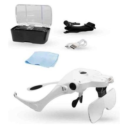 RS PRO USB Magnifier Spectacles with LED (2017939)