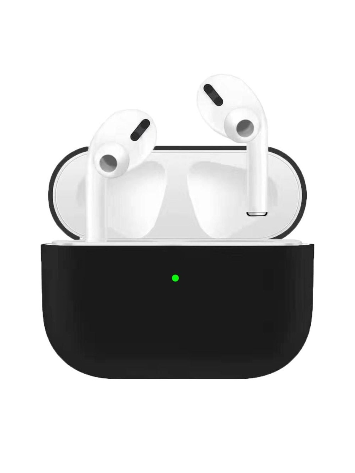 SiGN Ultra-slim Silicone Case for Laddningsetui for Apple AirPods Pro - Black