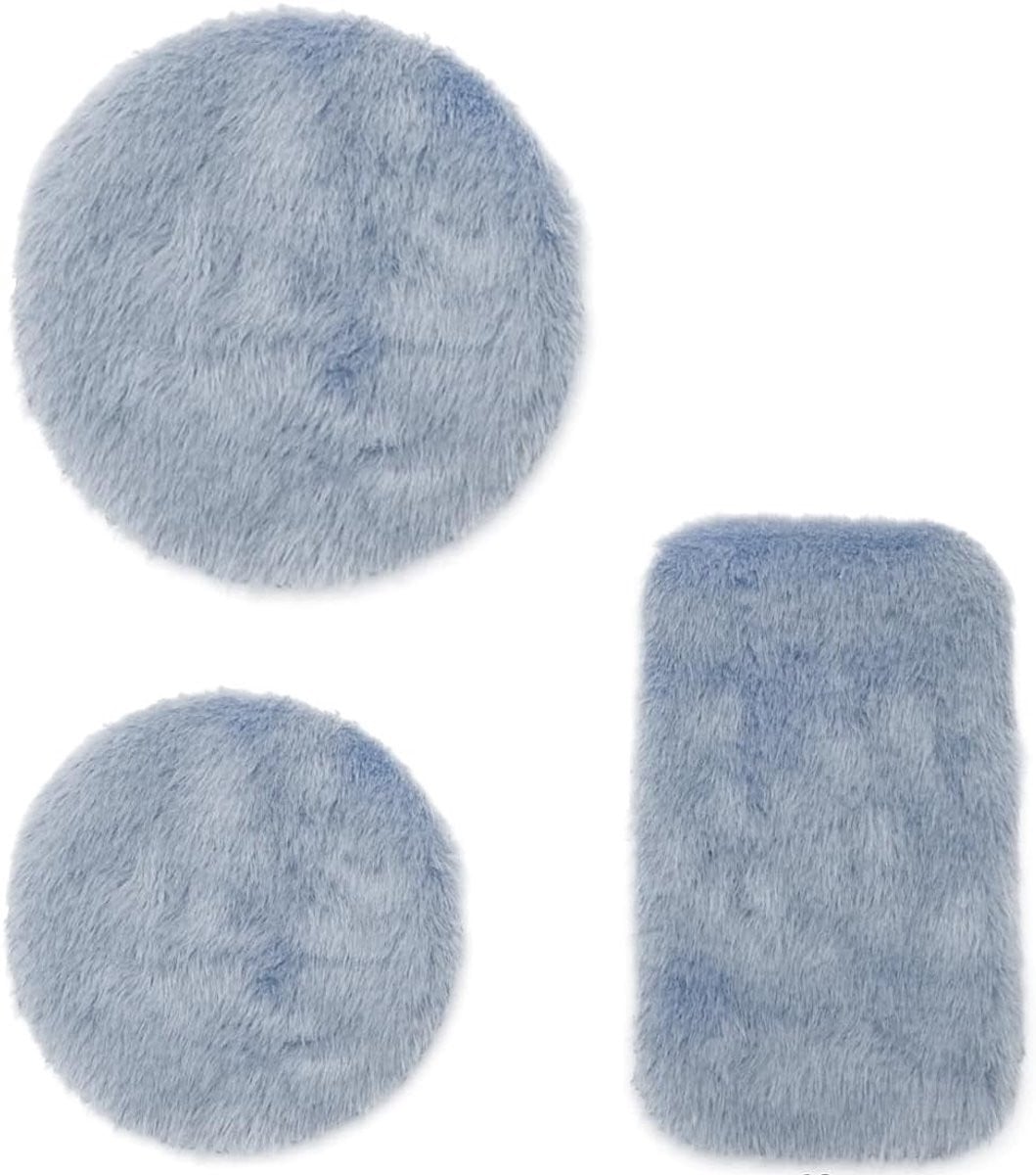 Dailygoods Mini Tapijt voor Poppenhuizen Blauw