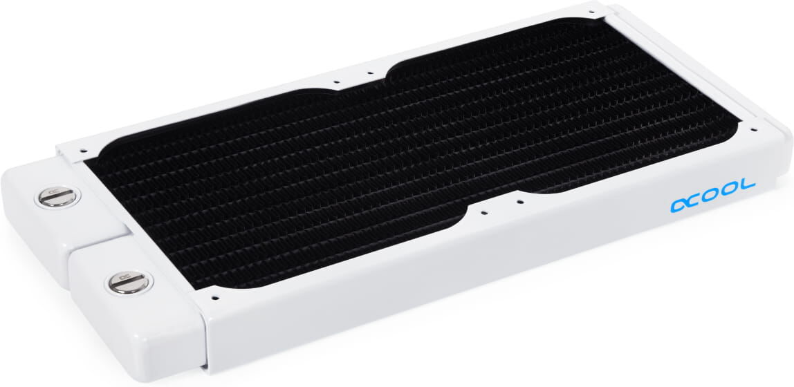 Alphacool NexXxoS ST30 Full Copper 240mm Radiator V.2 - White Sp...