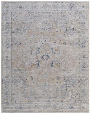 Grand Bazaar Hyannis Machine Made Medallion Transitional Area Rug