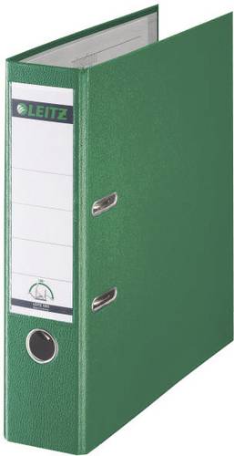 Leitz Ordner 1010 DIN A4 Rückenbreite: 80mm Grün 2 Bügel 10105055