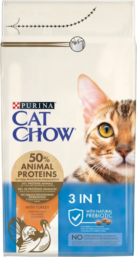 Purina CAT CHOW FELINE 3IN1 1.5KG
