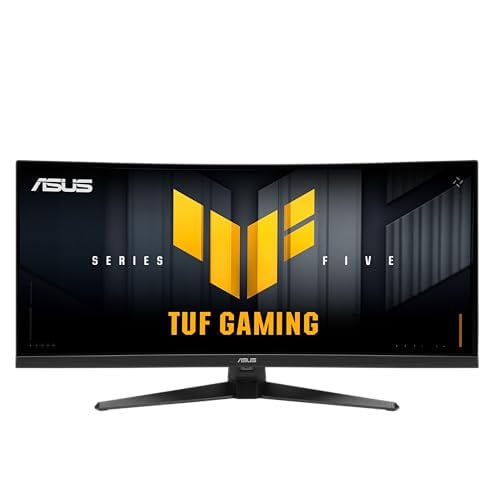 ASUS TUF Gaming VG34WQ5A Monitor, 86,4 cm (34 inch), 3440 x 1440 Wide Quad HD LCD, Zwart