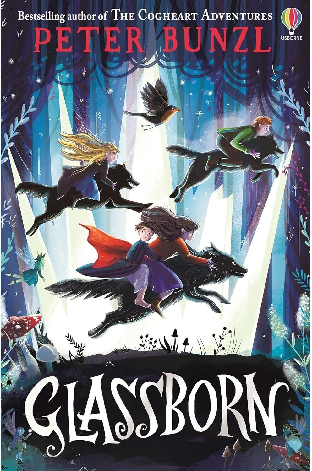 Usborne Peter Bunzl Magicborn 2 Books Collection Set (Magicborn, Glassborn)