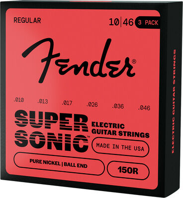 Fender 150R Nickel Ball 10-46 3 Pack