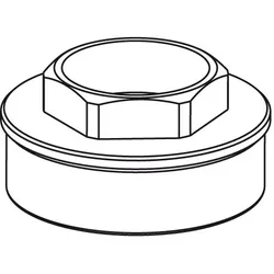 KWC Patronenmutter M40x1, zu KWC Steuerpatrone M 35 638844