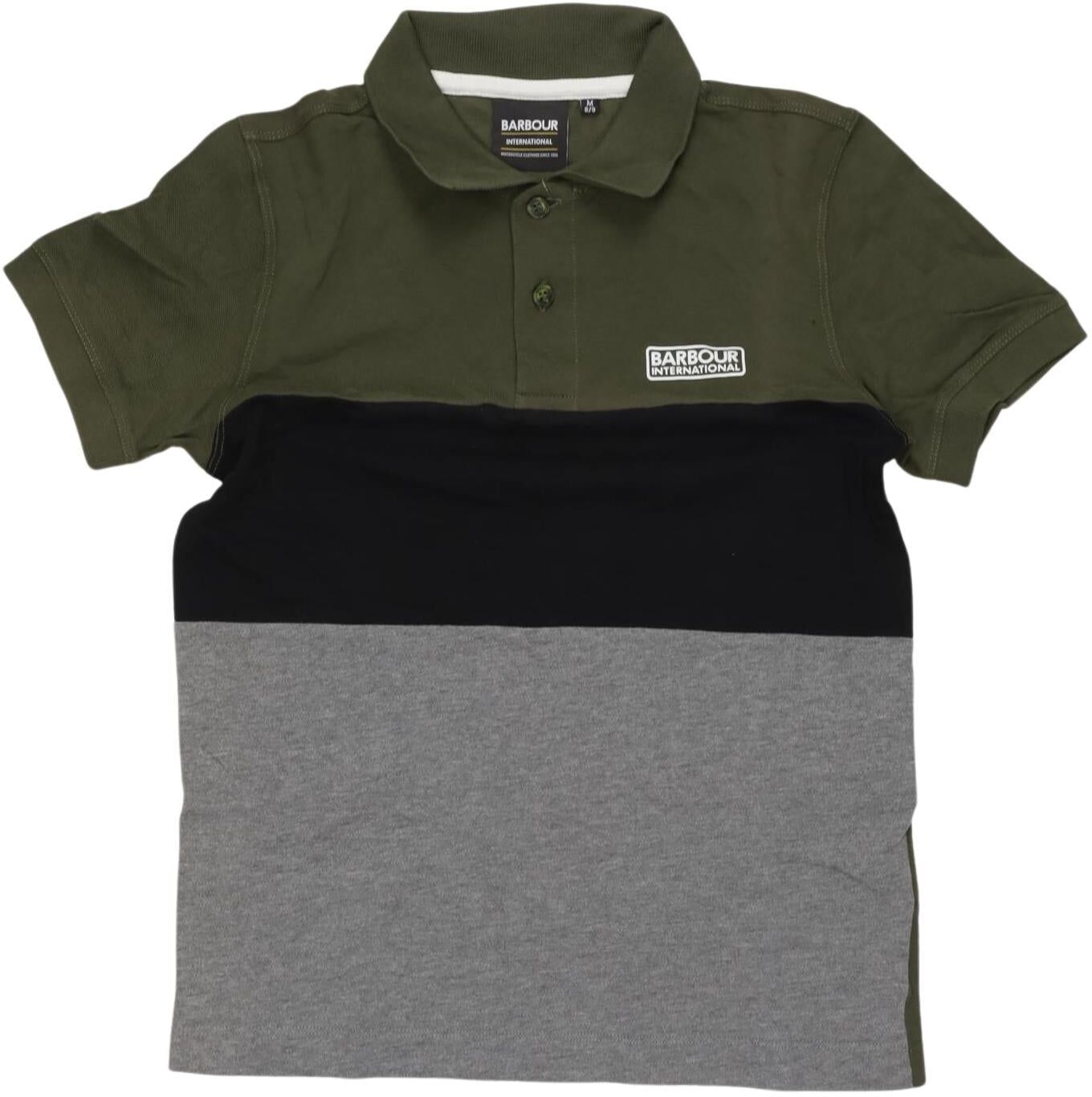 Barbour Jungen Poloshirt, Mehrfarbig, Gr. M, kein / Etikett - Second Hand