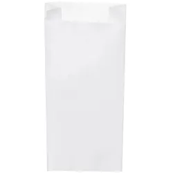 Papierfaltenbeutel weiß 15+7 x 35 cm `2,5kg`