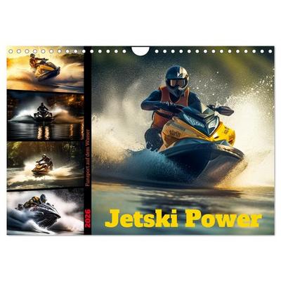Jetski Power (Wandkalender 2026 DIN A4 quer), CALVENDO Monatskalender