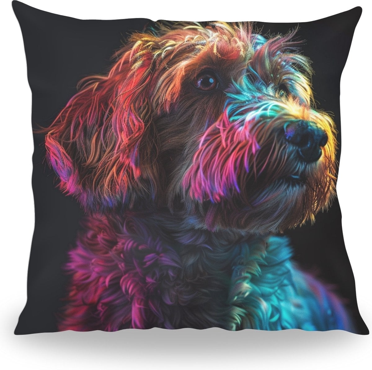 Boomer 1 Kussen met Huisdier Portret - Kleur: Boomer 1 - 30 cm