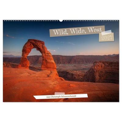 Wild, Wide, West (Wandkalender 2027 DIN A2 quer), CALVENDO Monatskalender