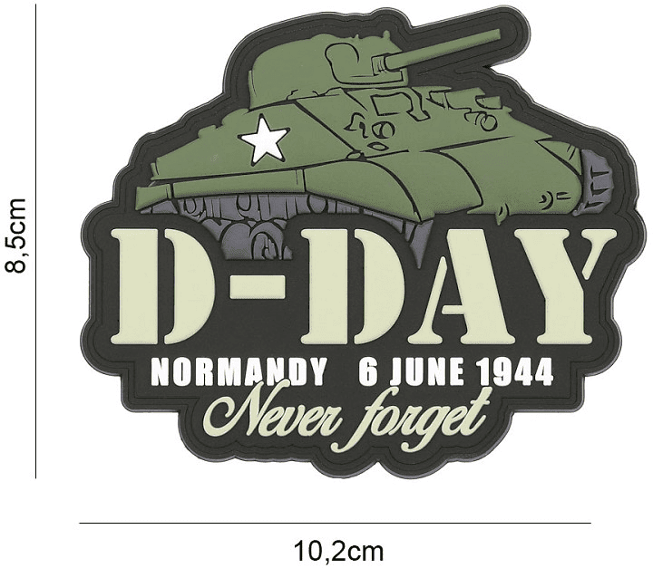 101 INC PVC Patch - D-Day Sherman