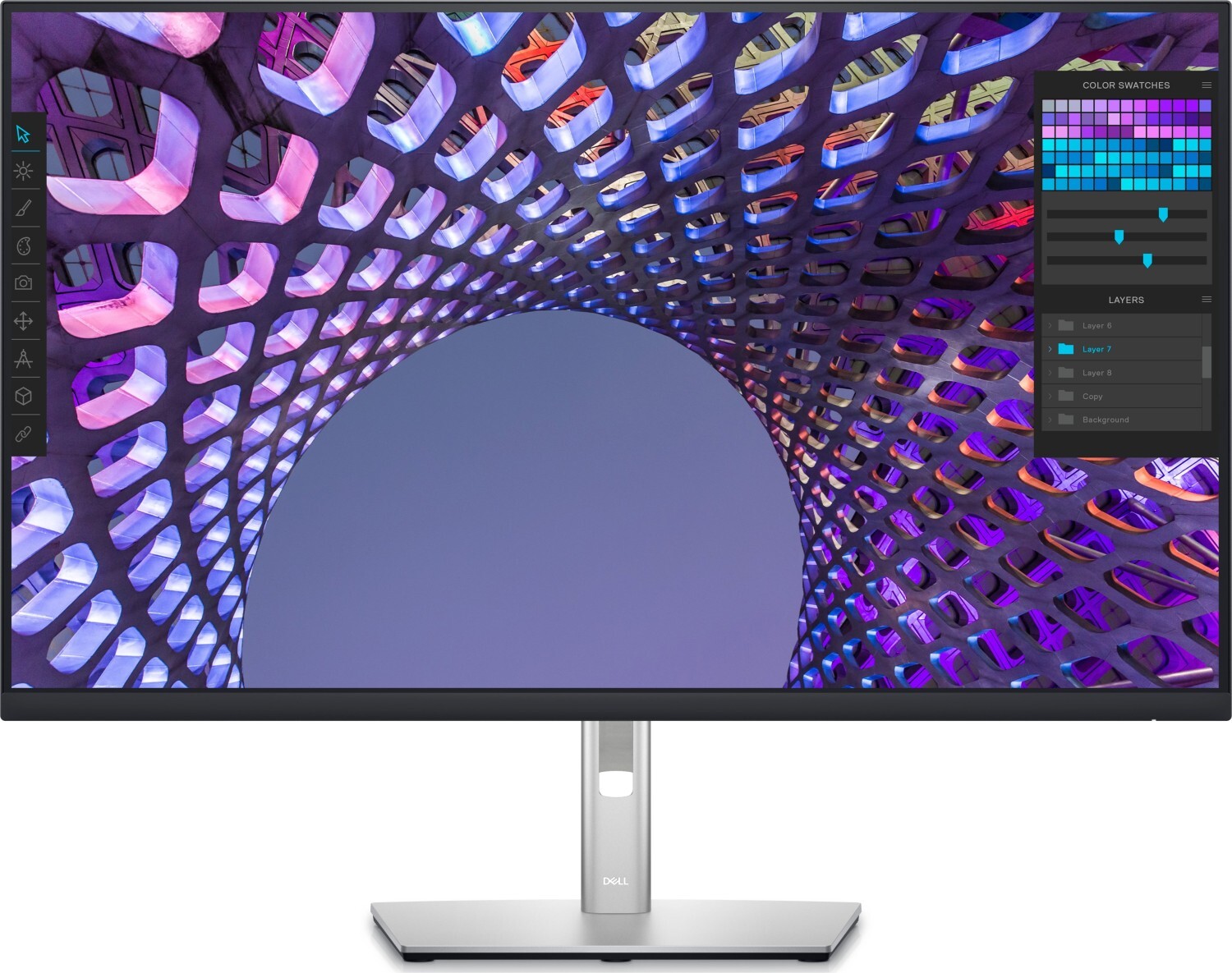 DELL P Series P3223QE, 80 cm (31.5"), 3840 x 2160 Pixel, 4K Ultra HD, LCD, 8 ms, Schwarz