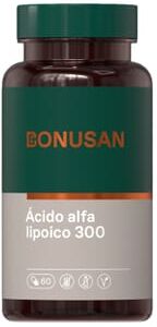 Bonusan ÁCIDO ALFA LIPOICO 300MG 60 Caps