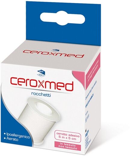 Nova Argentia Ceroxmed Rocchetti Cerotto Adesivo In Tnt 5cmx5m