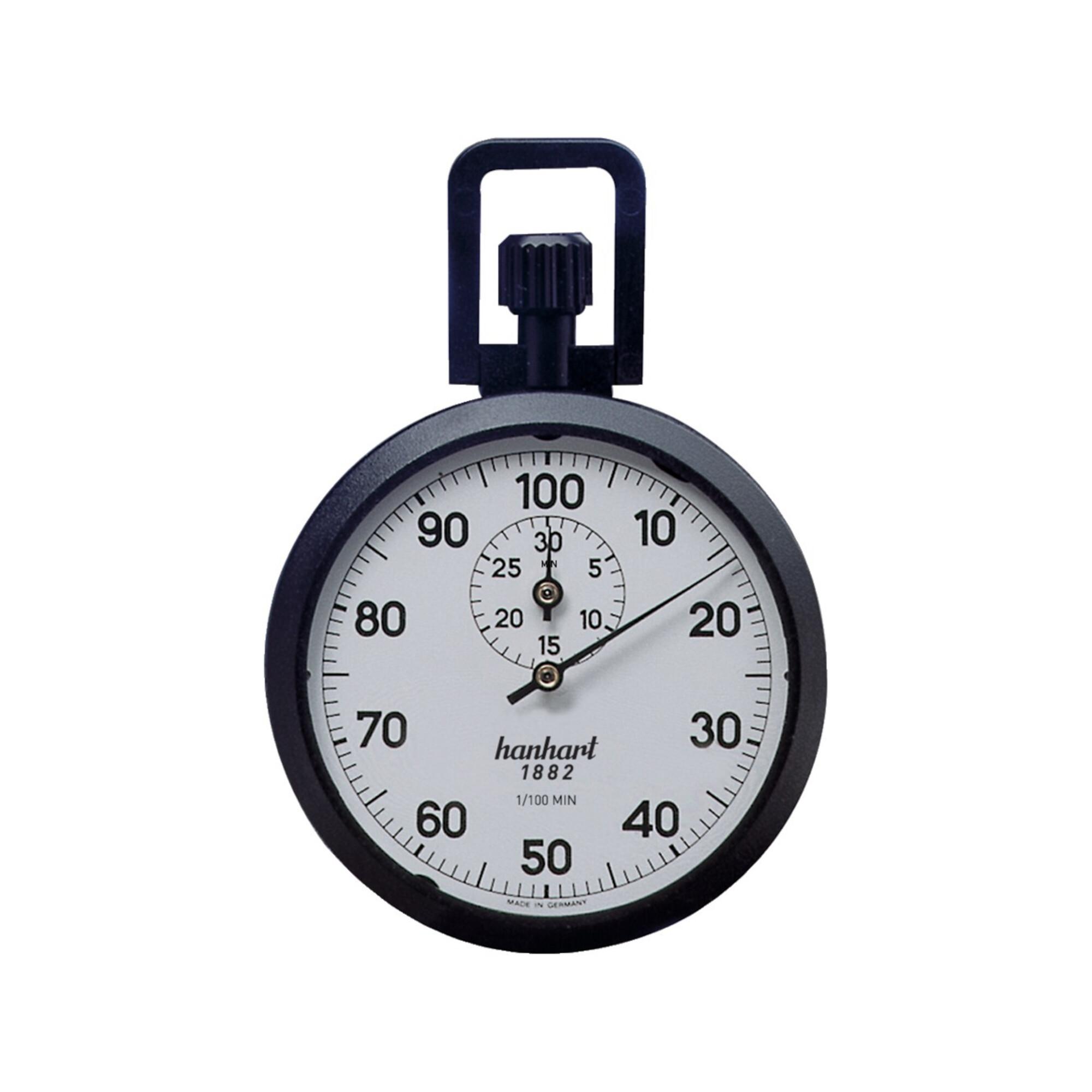 Hanhart Stoppuhr 1/100 Min.30 Min.mech.Industrie (111.0217-00)